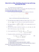 Giáo trình cơ điện: Hệ thống chịu tải và áp suất trong xây dựng cầu dầm phần 1 docx