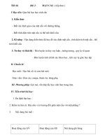 Tiết 16Bài 2:MẶT CẦU docx