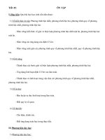 Tiết 45: ÔN TẬP PHƯƠNG TRÌNH doc