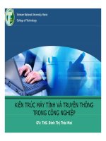 Kiến thức máy tính và truyền thông trong công nghiệp pptx