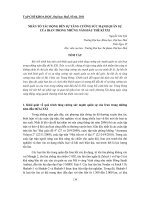 Báo cáo nghiên cứu khoa học đề tài 