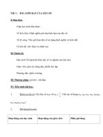 Tiết 1 : BÀI: GIỚI HẠN CỦA DÃY SỐ pps