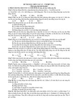 ĐỀ THI MẪU MÔN VẬT LÝ – TNTHPT 2011 pptx