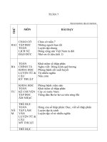 giáo án tuần 7 lớp 5