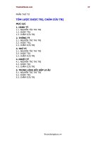 Điều trị bệnh phong thấp bằng Y Học Á Châu ( Trần Đại Sỹ ) - Phần 4 ppt