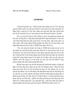 Phân tích hoạt động giao nhận vận tải của công ty TNHH giao nhận vận tải AA