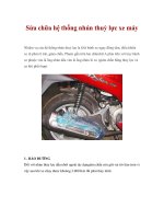 Sửa chữa hệ thống nhún thuỷ lực xe máy ppsx