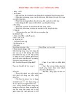 Giáo án Tin Học Văn Phòng: BÀI 21 THAO TÁC VỚI DỮ LIỆU TRÊN BẢNG TÍNH potx