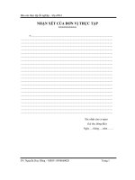 Báo cáo Thực tập tại công ty cổ phần viễn thông đầu tư và thương mại quốc tế ITECOM