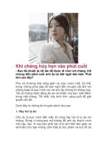 Khi chàng hủy hẹn vào phút cuối pps
