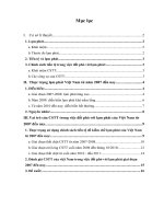 Chính sách tiền tệ trong việc đối phó với lạm phát ở Việt Nam từ năm 2007 đến nay