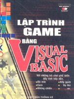 Lập trình Game bằng Visual Basic part 1 ppsx