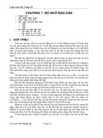 Giáo trình kỹ thuật số ( Chủ biên Võ Thanh Ân ) - Chương 7 pps