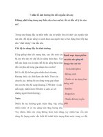 7 nhân tố ảnh hưởng lớn đến nguồn sữa mẹ docx