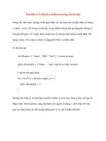 Tìm hiểu về Collection of Record trong JavaScript Trong bài viết trước, chúng tôi đã ppt