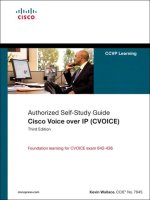 cisco voice over ip cvoice authorized self study guide phần 1 pptx