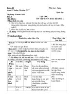 giáo án tuần 10 lớp 5