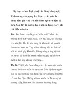 Sự thực về các loại gia vị vẫn dùng hàng ngày pps