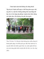 Chữa bệnh mãn tính không cần dùng thuốc ppt