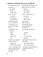 Cẩm nang tiếng Anh dành cho người dự hội nghị Quốc tế part 6 potx