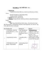 Tiết 51( HHKG 11): MẶT TRÒN XOAY ( Tiết 1 ) pptx