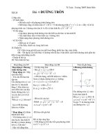 Tiết 34 Bài 4 ĐƯỜNG TRÒN pdf