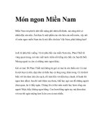 Món ngon Miền Nam doc