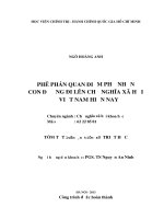 tóm tắt  phê phán quan điểm phủ nhận con đường đi lên chủ nghĩa xã hội ở việt nam hiện nay
