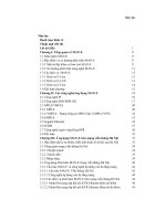 Công nghệ MAN E và ứng dụng trên mạng viễn thông Hà Nội