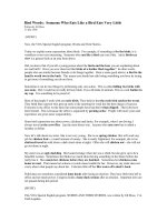 226. Bird Words_ Someone Who Eats Like a Bird Eats Very Little ppsx