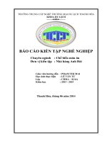 1 NGHIỆP vụ bếp NHÀ HÀNG ANH đài