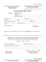 mẫu ĐĂNG ký đề tài CHUYÊN đề tốt NGHIỆP