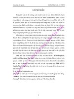 khóa luận tốt nghiệp kế toán nguyên, vật liệu tại viễn thông hòa bình