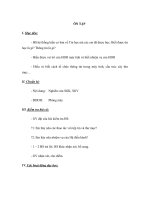 GIÁO ÁN MÔN TIN HỌC LỚP 6 - ÔN TẬP docx