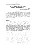 Báo cáo nghiên cứu khoa học đề tài 