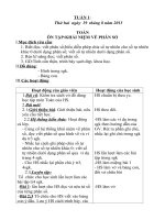 giáo án tuần 1 lớp 5