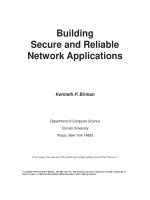 Building Secure and Reliable Network Applications phần 1 pps
