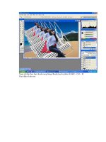 Giáo trình photoshop: Hướng dẫn điều chỉnh và khởi tạo một bức ảnh minh họa phần 9 pptx