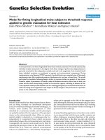 Báo cáo sinh học: 