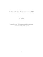 Lecture notes in macroeconomics 9096 pps