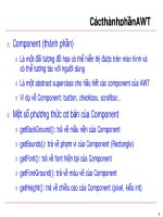 Lập trình đồ họa với AWT - Phần 2 doc