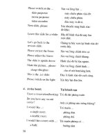 Cẩm nang tiếng Anh dành cho người dự hội nghị Quốc tế part 5 pot