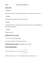 BÀI 3: HÀM SỐ LIÊN TỤC pptx