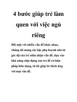 4 bước giúp trẻ làm quen với việc ngủ riêng docx