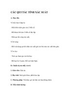 CÁC QUI TẮC TÍNH XÁC SUẤT docx