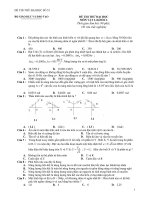 ĐỀ THI THỬ ĐẠI HỌC SỐ 51 doc
