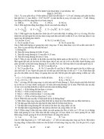 TUYỂN SINH VÀO ĐẠI HỌC, CAO ĐẲNG - Đề số 5 pptx