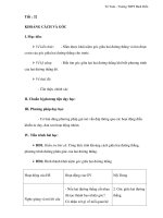 Tiết : 32 KHOẢNG CÁCH VÀ GÓC potx