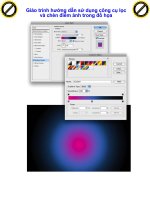 Giáo trình hướng dẫn sử dụng công cụ lọc và chèn điểm ảnh trong đồ họa phần 1 ppsx