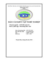 1 NGHIỆP vụ bếp NHÀ HÀNG đức ANH